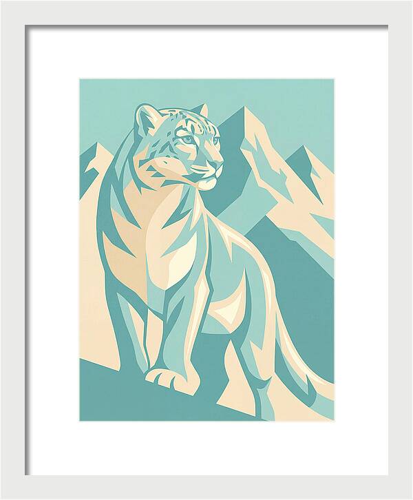 Snow Leopard Majesty