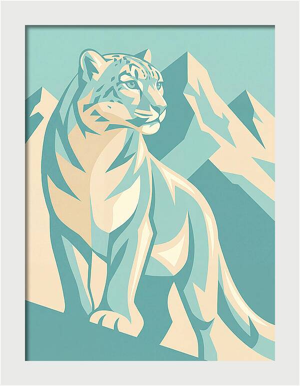 Snow Leopard Majesty