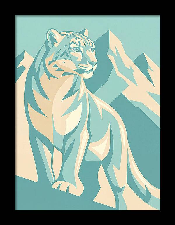 Snow Leopard Majesty