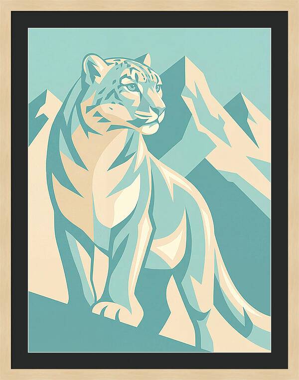 Snow Leopard Majesty