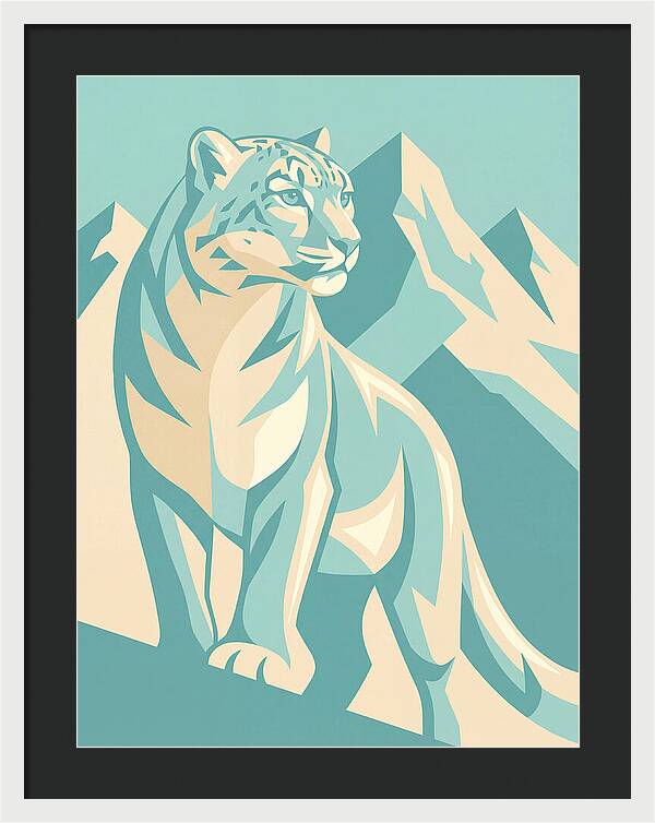 Snow Leopard Majesty