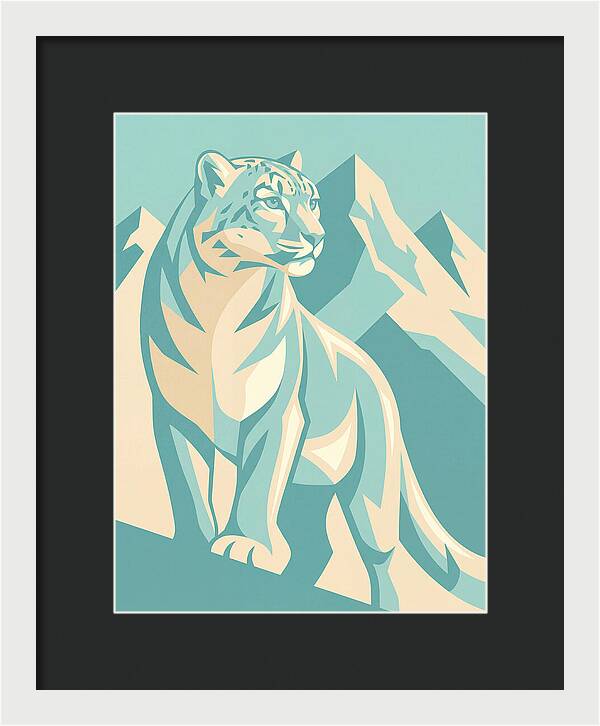 Snow Leopard Majesty