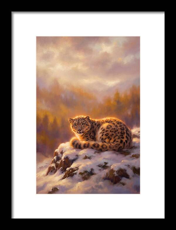 Snow Leopard Serenity