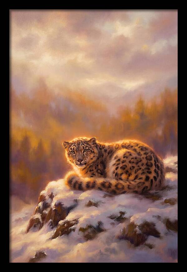 Snow Leopard Serenity