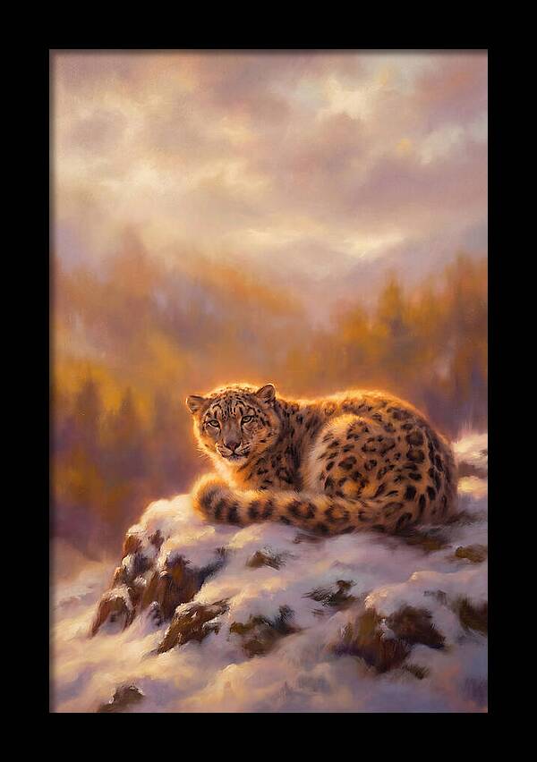Snow Leopard Serenity