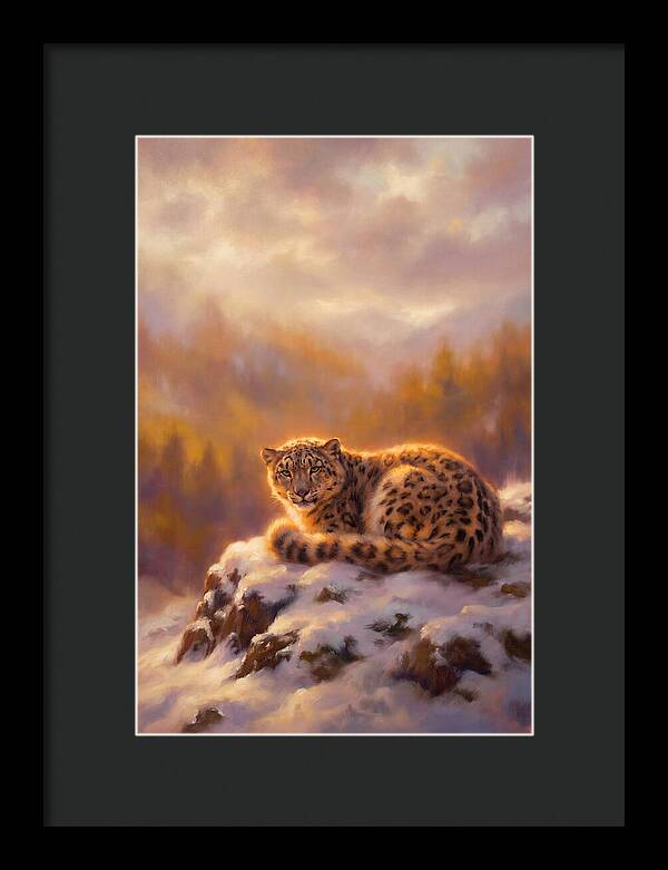 Snow Leopard Serenity