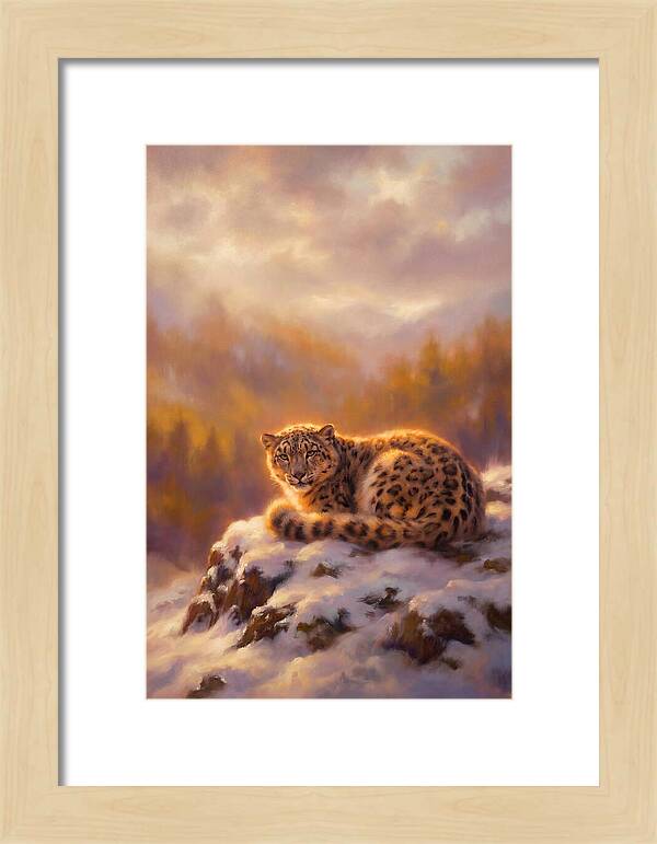 Snow Leopard Serenity