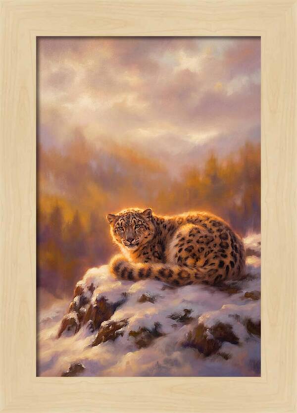 Snow Leopard Serenity