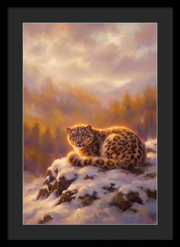 Snow Leopard Serenity