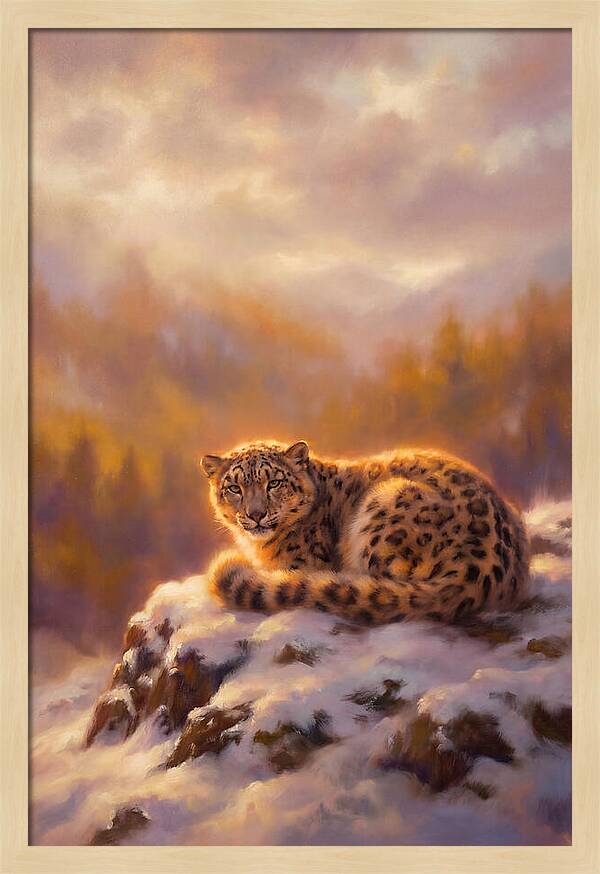 Snow Leopard Serenity