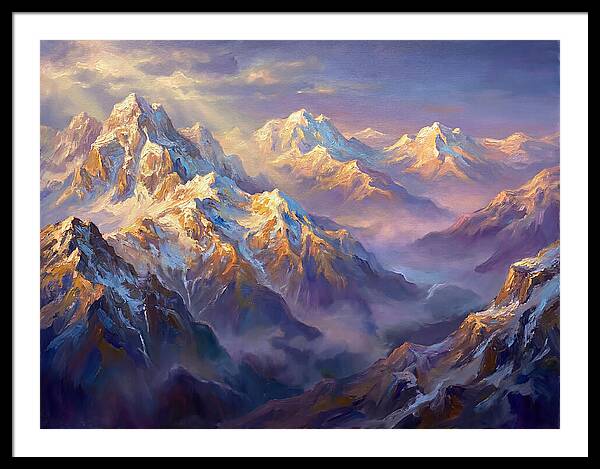 Snowcapped Mountains