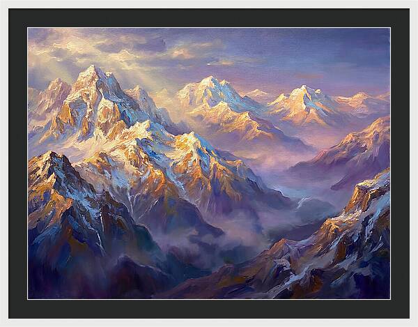 Snowcapped Mountains