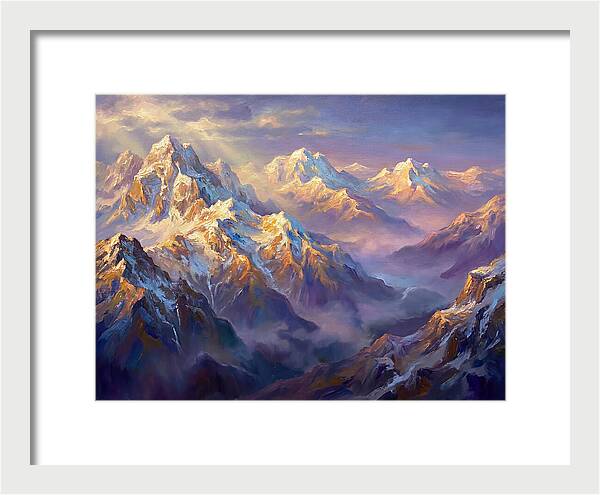Snowcapped Mountains