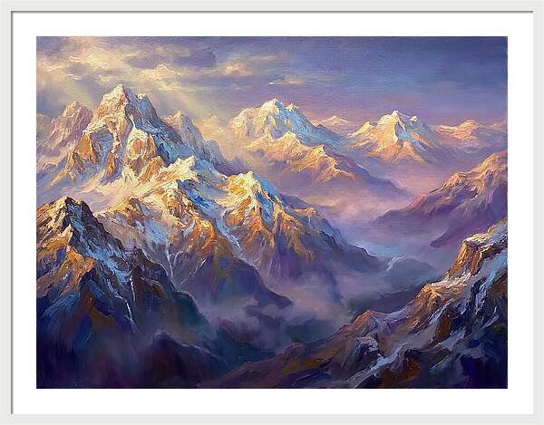 Snowcapped Mountains