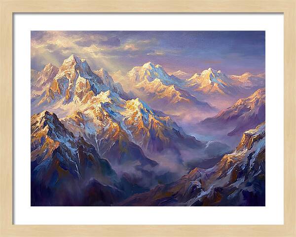 Snowcapped Mountains