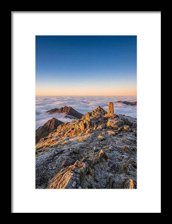 Snowdon Summit At Sunrise