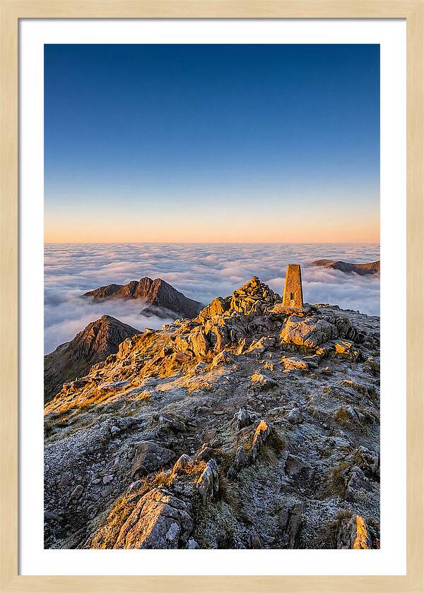Snowdon Summit At Sunrise