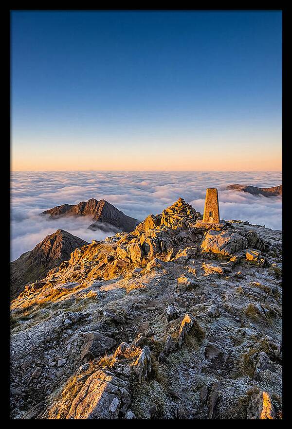 Snowdon Summit At Sunrise