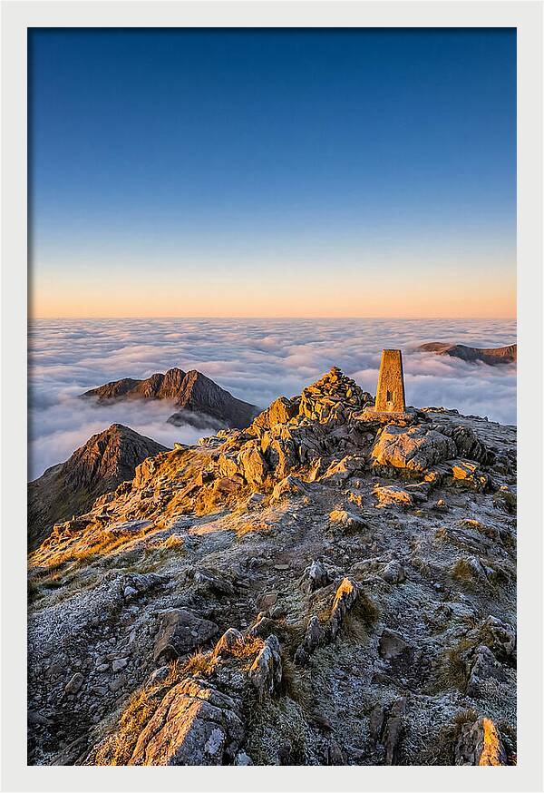 Snowdon Summit At Sunrise