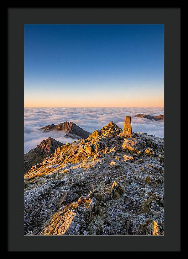 Snowdon Summit At Sunrise