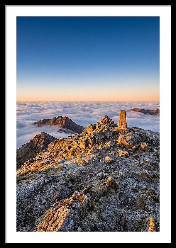 Snowdon Summit At Sunrise