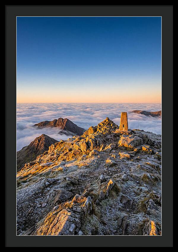 Snowdon Summit At Sunrise