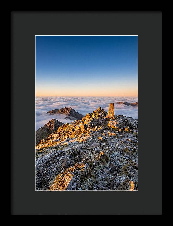 Snowdon Summit At Sunrise