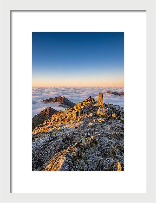 Snowdon Summit At Sunrise