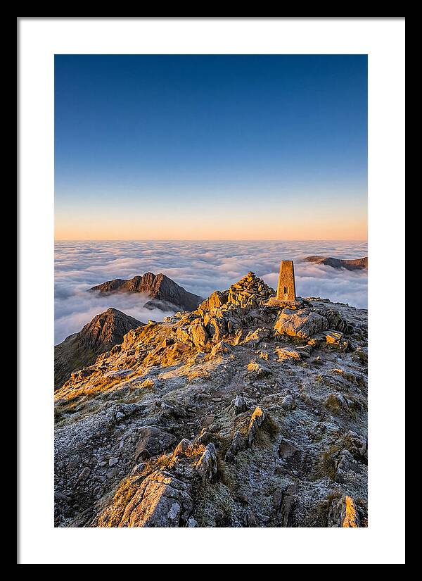 Snowdon Summit At Sunrise
