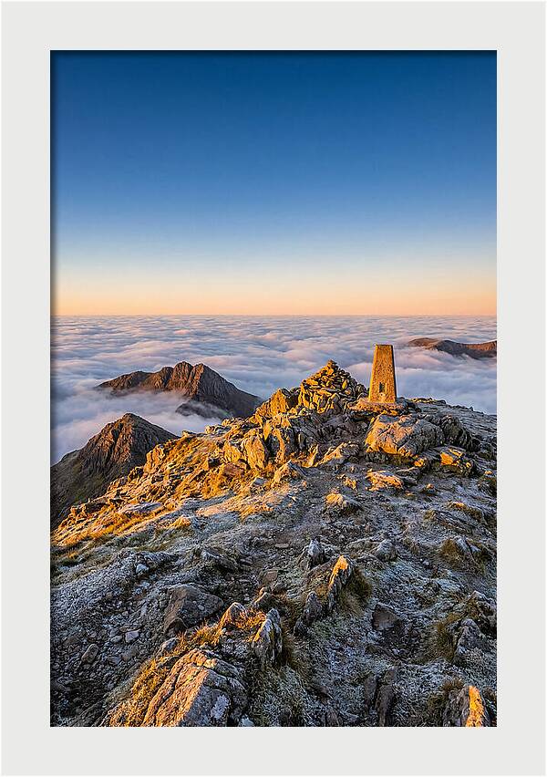 Snowdon Summit At Sunrise