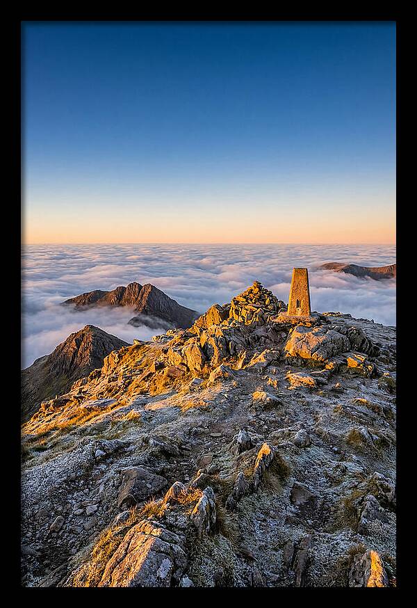 Snowdon Summit At Sunrise