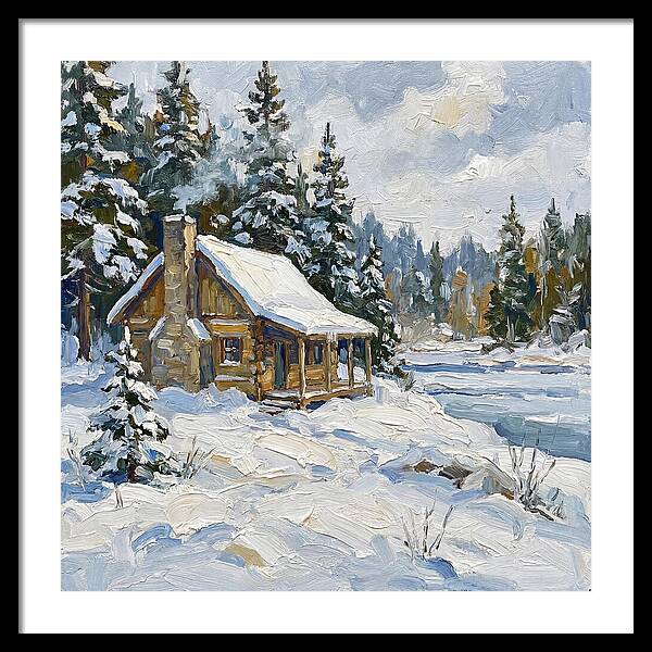 Snowy Cabin Retreat