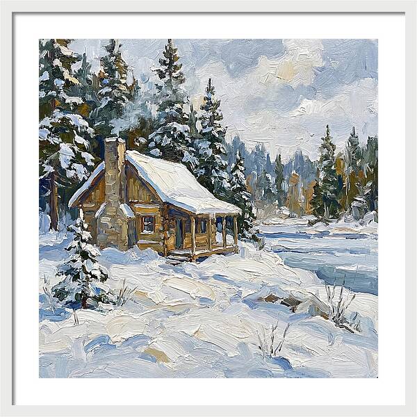 Snowy Cabin Retreat