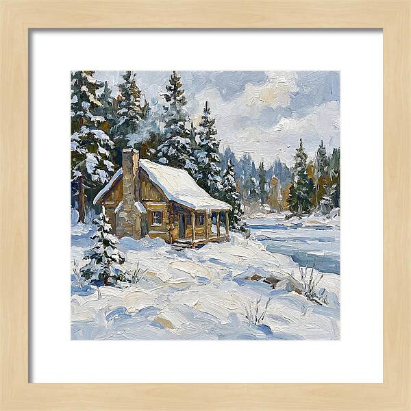 Snowy Cabin Retreat