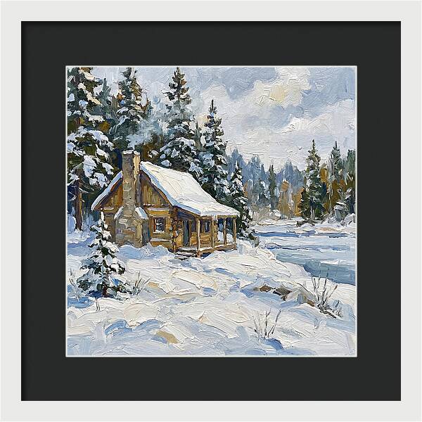 Snowy Cabin Retreat