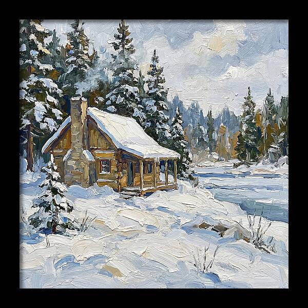 Snowy Cabin Retreat