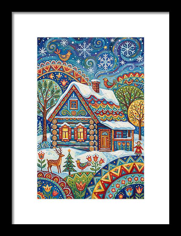 Snowy Cabin Wonderland