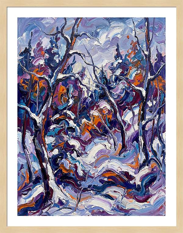 Snowy Forest Serenity
