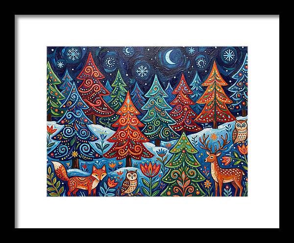 Snowy Forest Wonderland