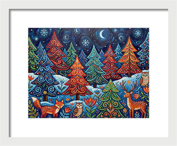 Snowy Forest Wonderland