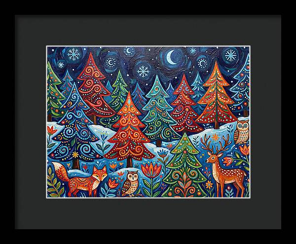 Snowy Forest Wonderland