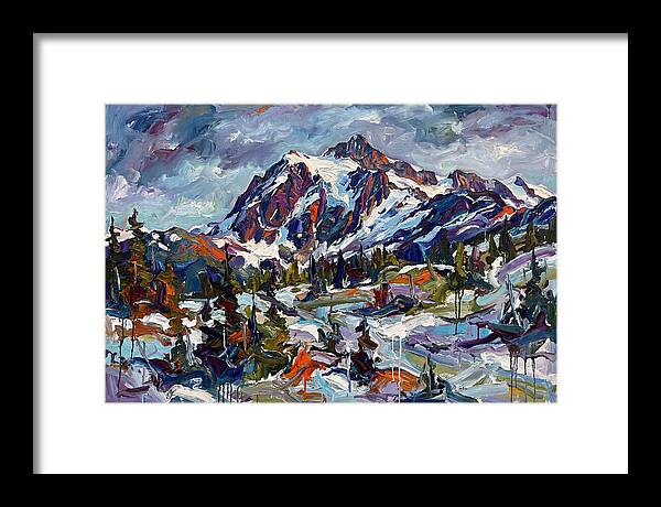 Snowy Mountain Majesty