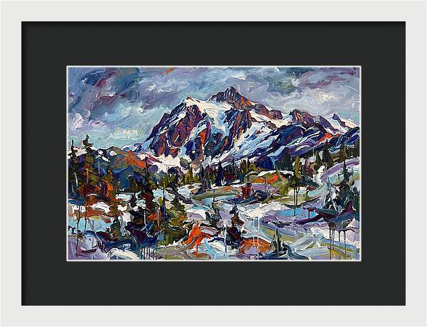 Snowy Mountain Majesty