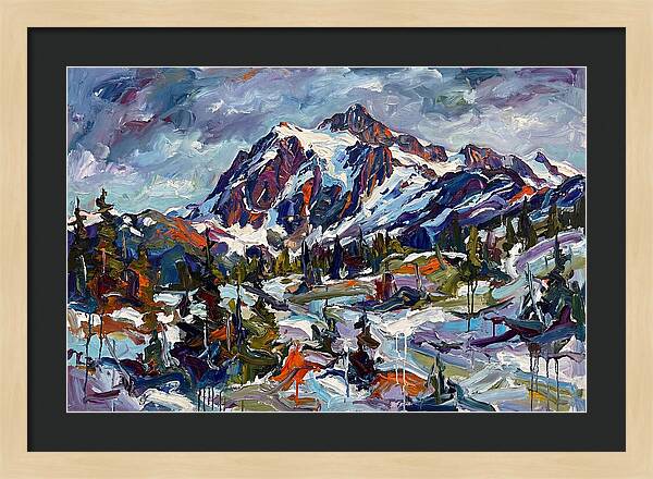 Snowy Mountain Majesty
