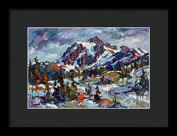 Snowy Mountain Majesty