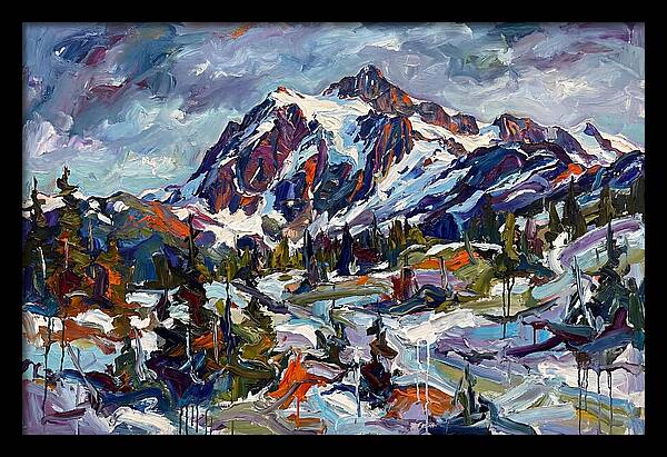Snowy Mountain Majesty