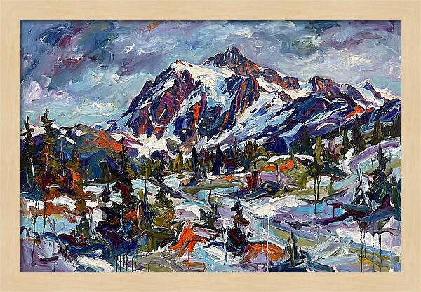 Snowy Mountain Majesty