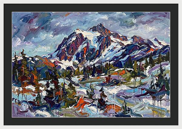 Snowy Mountain Majesty