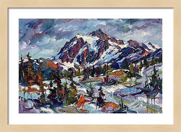 Snowy Mountain Majesty