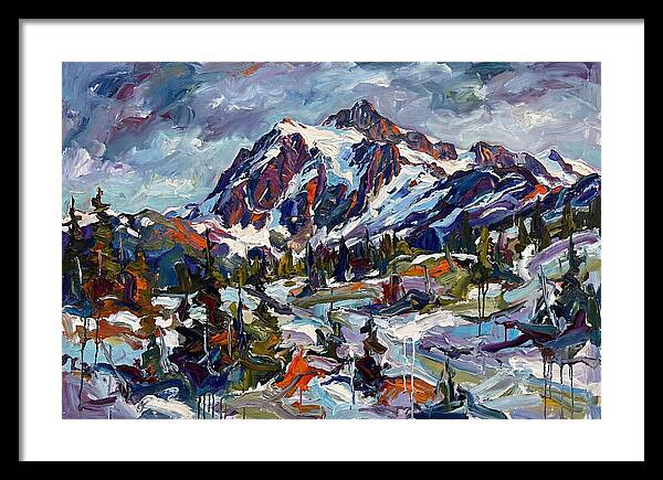 Snowy Mountain Majesty